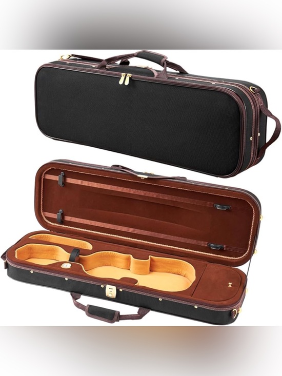 VEVOR Handbags - VEVOR 4/4 Full Size Violin Case, Built-in Hygrometer, New with tag and key.